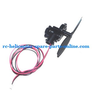 Ming Ji 802 802A 802B RC helicopter spare parts tail blade + tail motor + tail motor deck (set)