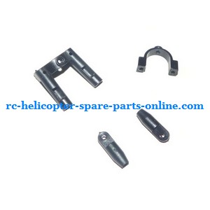 Ming Ji 802 802A 802B RC helicopter spare parts fixed set of the support bar and decorative set - Click Image to Close