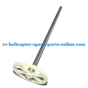 Ming Ji 802 802A 802B RC helicopter spare parts upper main gear + hollow pipe (set) - Click Image to Close