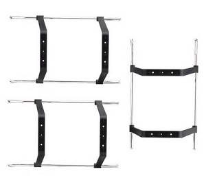 Double Horse 9050 DH 9050 RC helicopter spare parts undercarriage 3pcs - Click Image to Close