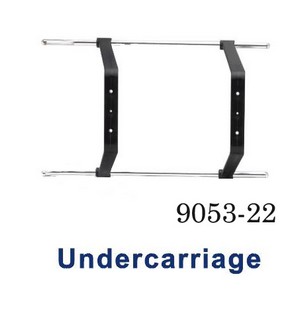 Double Horse 9053 DH 9053 RC helicopter spare parts undercarriage - Click Image to Close