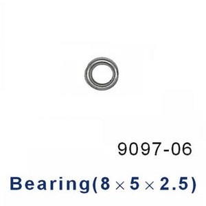Shuang Ma 9097 SM 9097 RC helicopter spare parts bearing (8*5*2.5) - Click Image to Close