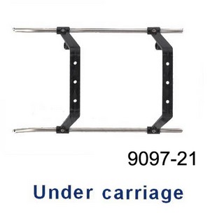 Shuang Ma 9097 SM 9097 RC helicopter spare parts undercarriage - Click Image to Close