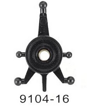 Shuang Ma 9104 SM 9104 RC helicopter spare parts swash plate - Click Image to Close