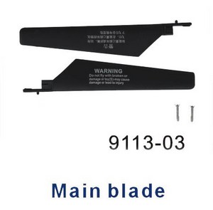 Shuang Ma 9113 SM 9113 RC helicopter spare parts main blades