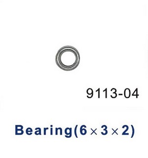Shuang Ma 9113 SM 9113 RC helicopter spare parts bearing