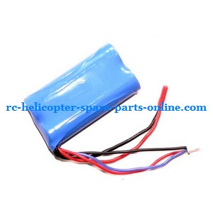 Double Horse 9115 DH 9115 RC helicopter spare parts battery 7.4V 1500Mah red JST plug - Click Image to Close