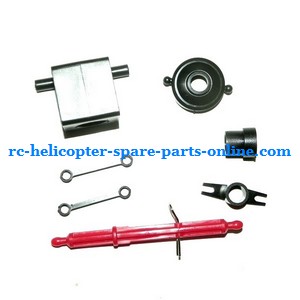 Double Horse 9115 DH 9115 RC helicopter spare parts nose tail tube fixed set - Click Image to Close