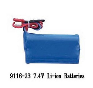 Shuang Ma 9116 SM 9116 RC helicopter spare parts battery 7.4V 650MAH - Click Image to Close