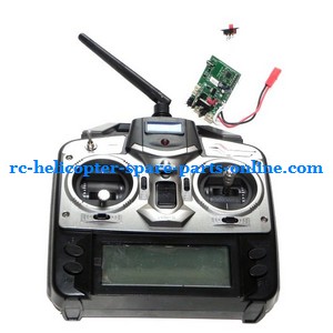 Shuang Ma 9117 SM 9117 RC helicopter spare parts transmitter + PCB board (set) - Click Image to Close