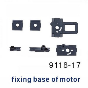 Shuang Ma 9118 SM 9118 RC helicopter spare parts fixing base of motor etc. - Click Image to Close