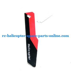 Great Wall 9958 Xieda 9958 GW 9958 RC helicopter spare parts tail decorative set (Red) - Click Image to Close
