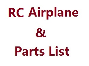 Wltoys XK A290 F16 RC Airplane And Spare Parts List