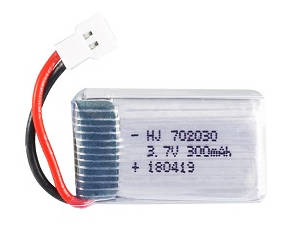 Wltoys XK A100 RC Airplanes Helicopter spare parts battery 3.7V 300mAh - Click Image to Close