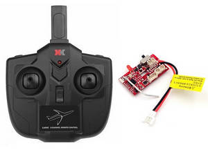 Wltoys XK A100 RC Airplanes Helicopter spare parts transmitter + PCB board - Click Image to Close