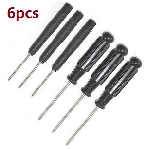 Wltoys XK A100 RC Airplanes Helicopter spare parts cross screwdrivers (6pcs)