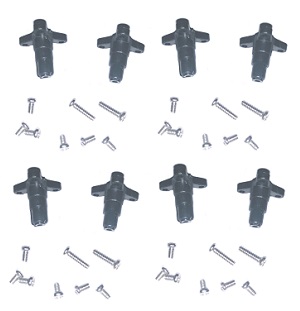 Wltoys XK A160 RC Airplanes Helicopter spare parts seat for blade 8pcs