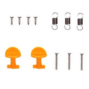 Wltoys XK A160 RC Airplanes Helicopter spare parts fixing pin and spring screws set - Click Image to Close