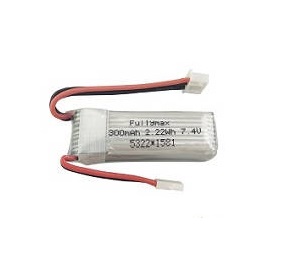 Wltoys XK A180 RC Airplanes Helicopter spare parts 7.4V 300mAh battery - Click Image to Close