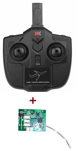 Wltoys XK A180 RC Airplanes Helicopter spare parts PCB board + transmitter - Click Image to Close