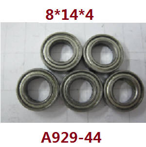 Wltoys A929 RC Car spare parts 8*14*4 bearing 5pcs A929-44