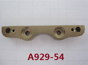 Wltoys A929 RC Car spare parts front swing arm fixing plate B A929-54 - Click Image to Close