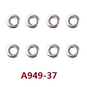 Wltoys A949 Wltoys 184012 RC Car spare parts swing arm gaskets A949-37 - Click Image to Close