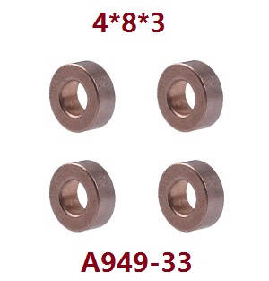 Wltoys A949 Wltoys 184012 RC Car spare parts bearing 4*8*3 A949-33