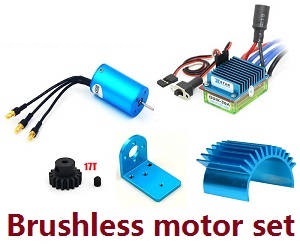 Wltoys A949 Wltoys 184012 RC Car spare parts Brushless motor set - Click Image to Close