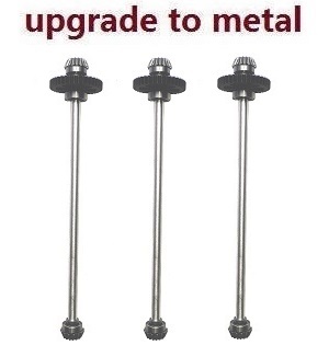 Wltoys A949 Wltoys 184012 RC Car spare parts central drive shaft + gears + bearings (Assembled) upgrade to metal 3pcs - Click Image to Close