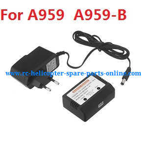 Wltoys A959 A959-A A959-B RC Car spare parts charger and balance charger box (A959 A959-B)