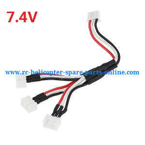 Wltoys A959 A959-A A959-B RC Car spare parts 1 to 3 charger wire 7.V - Click Image to Close