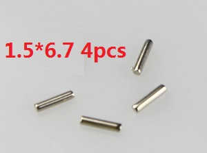 Wltoys A959 A959-A A959-B RC Car spare parts Axle pin 1.5*6.7 4pcs - Click Image to Close