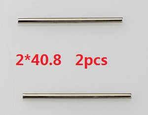 Wltoys A959 A959-A A959-B RC Car spare parts Swing arm pin 2*40.8 2pcs Wltoys A959 A959-A A959-B RC Car spare parts Swing arm pin 2*40.8 2pcs