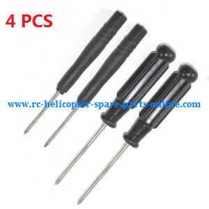 Wltoys A959 A959-A A959-B RC Car spare parts cross screwdriver (2*Small + 2*Big 4PCS) - Click Image to Close