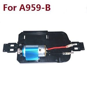 Wltoys A959 A959-A A959-B RC Car spare parts bottom board with main motor set (Assembled) For A959-B