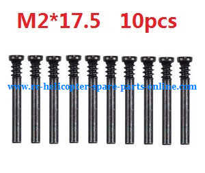 Wltoys A959 A959-A A959-B RC Car spare parts screws M2*17.5 10pcs