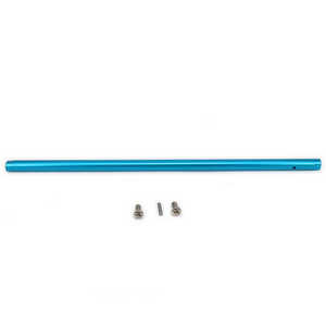 Wltoys A959 A959-A A959-B RC Car spare parts alloy aluminum Central drive shaft (Blue) - Click Image to Close