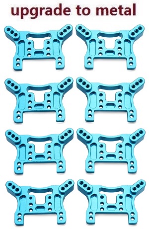Wltoys A969 A969-A A969-B RC Car spare parts shock absorber plate 8pcs (Metal)