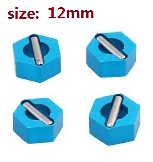 Wltoys A969 A969-A A969-B RC Car spare parts hexagon wheels seat (Metal) size 12mm