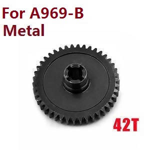 Wltoys A969 A969-A A969-B RC Car spare parts reduction gear (Metal) for A969-B - Click Image to Close