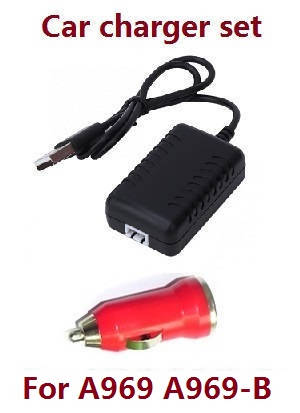 Wltoys A969 A969-A A969-B RC Car spare parts car charger with USB charger cable