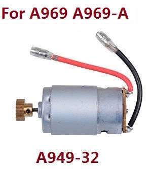 Wltoys A969 A969-A A969-B RC Car spare parts 390 main motor (For A969 A969-A)