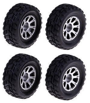 Wltoys A969 A969-A A969-B RC Car spare parts tires 4pcs