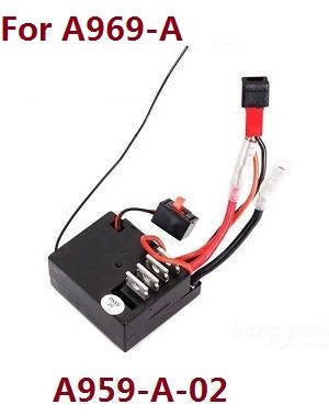 Wltoys A969 A969-A A969-B RC Car spare parts PCB board A959-A-02 (For A969-A)