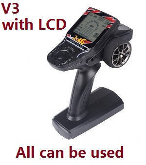 Wltoys A969 A969-A A969-B RC Car spare parts transmitter (V3 with LCD) all can be used  Wltoys A969 A969-A A969-B RC Car spare parts transmitter (V3 with LCD) all can be used