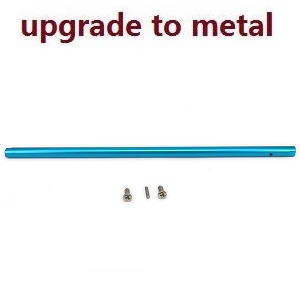 Wltoys A969 A969-A A969-B RC Car spare parts central drive shaft (Blue Metal)