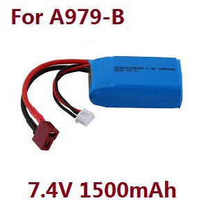 Wltoys A979 A979-A A979-B RC Car spare parts 7.4V 1500mAh battery (For A979-B)