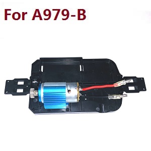 Wltoys A979 A979-A A979-B RC Car spare parts bottom board with main motor set (For A979-B) - Click Image to Close