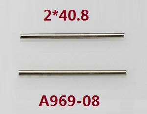 Wltoys A979 A979-A A979-B RC Car spare parts swing arm pin 2*40.8 A969-08